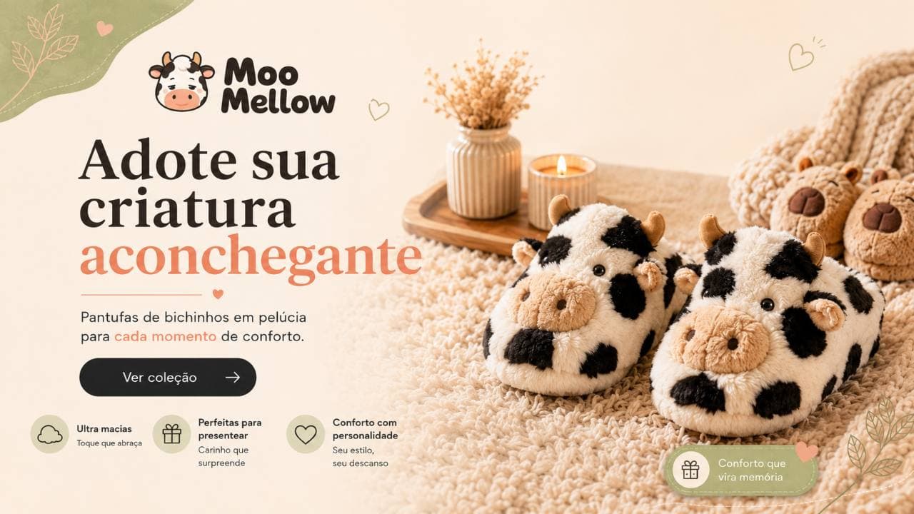 Seis personagens da coleção Moo Mellow